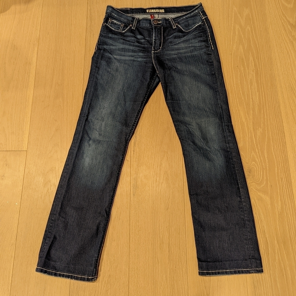 Dark Blue Women's BKE Drew Bootcut Jeans